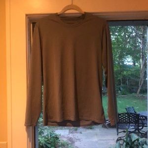 Patagonia Capilene base layer grey long sleeve medium